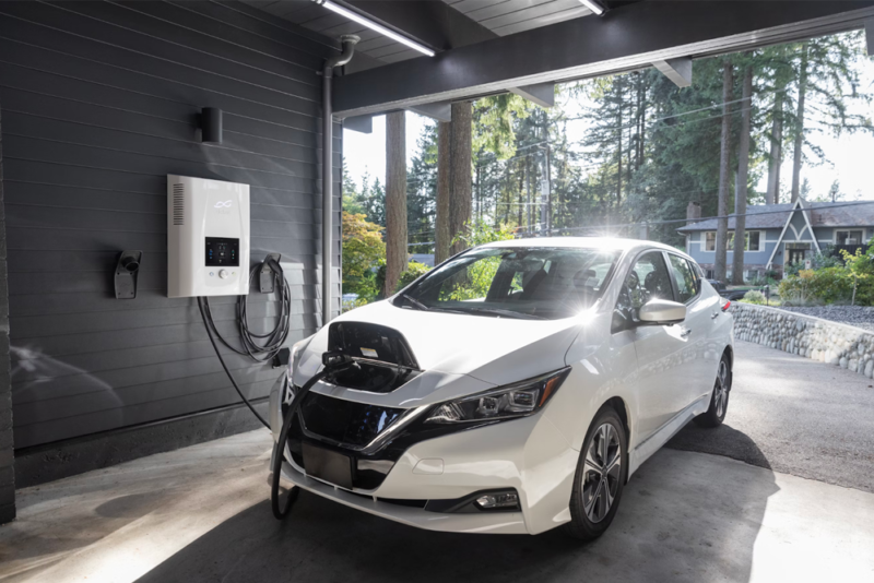 Image of electric vehicle charging